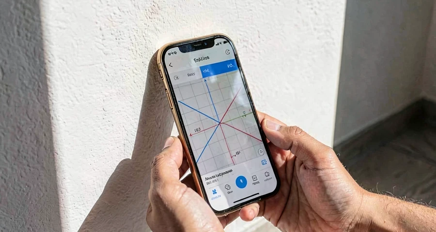 app medição área volume: Como um app mede área sem você colocar a mão