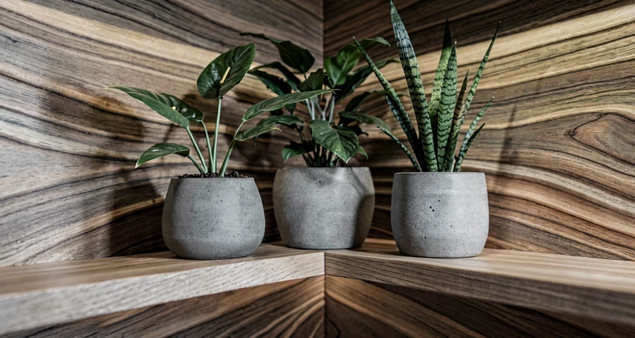 biofilia design interiores: Tabela: neutro vs. biofilia — impacto visual e custo