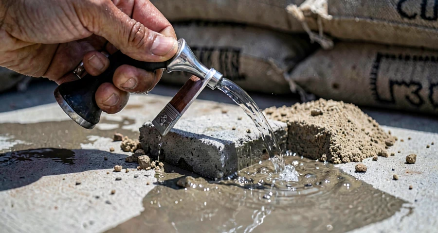Cura do Concreto: Tempo, Temperatura e Umidade em Obra — foto ilustrativa