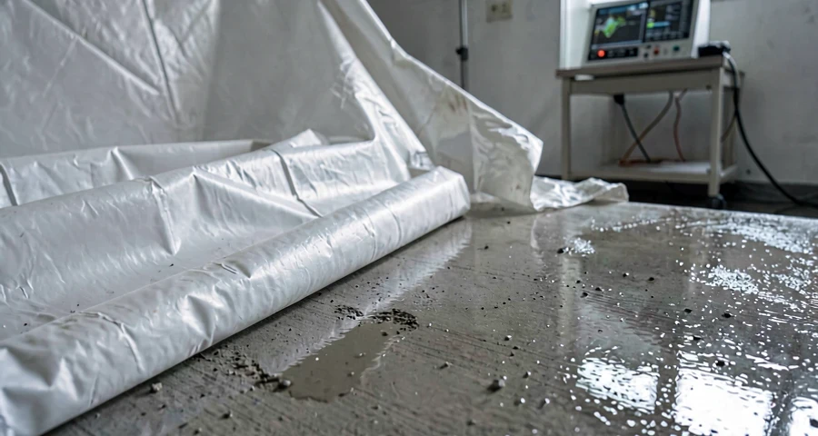 Cura do Concreto: Tempo, Temperatura e Umidade em Obra — imagem de apoio