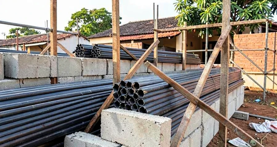 INCC Fica em 0,44% em Agosto; Desaceleração Pressiona Margem de Construtoras — foto ilustrativa