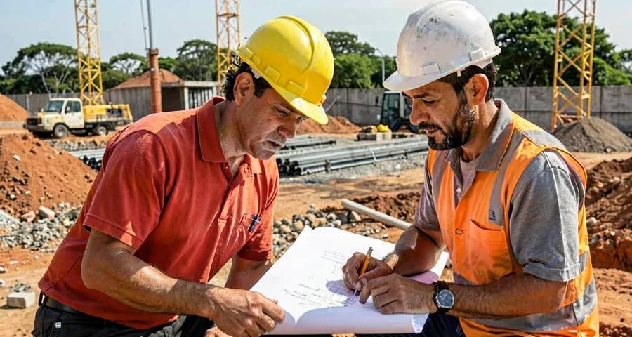 Confiança da Construção sobe para 92,5 pontos em julho — foto ilustrativa