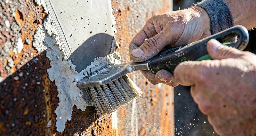 pintura anticorrosiva estrutura metálica: Por que ferrugem vira problema estrutural