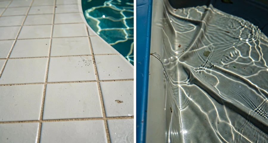 piscina alvenaria vinil fibra: Comparativo de custos: quanto gasta em cada modelo